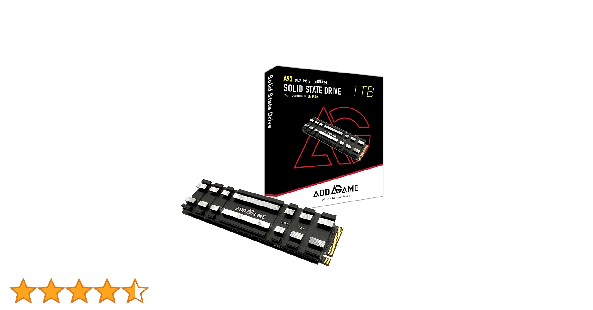 addlink A93 1TB M.2 SSD Storage Expansion for PS5 Consoles